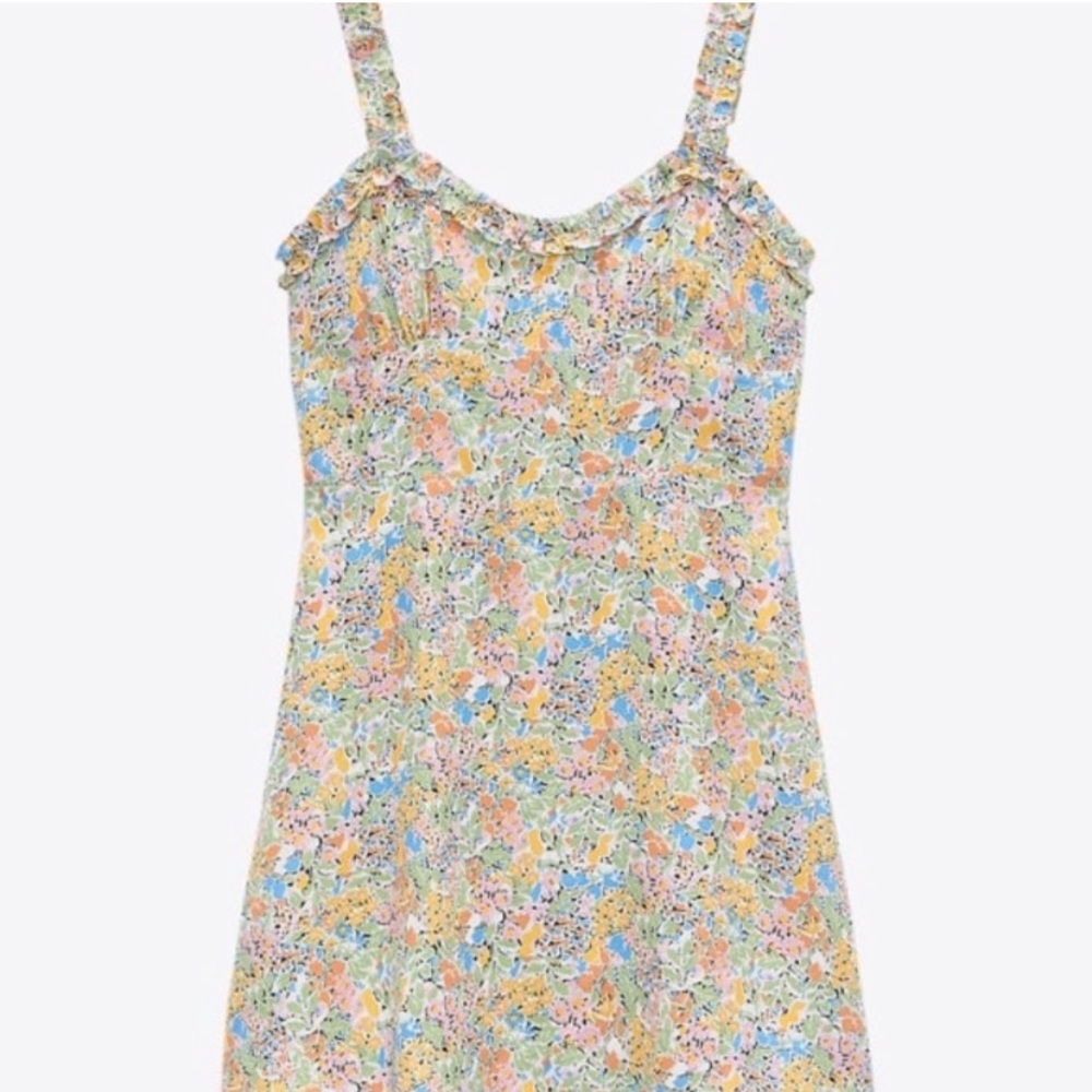 Zara Floral Mini Dress